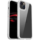 For iPhone 14 Plus iPAKY Shockproof PC + TPU Protective Phone Case (White) - 1