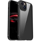 For iPhone 14 iPAKY Shockproof PC + TPU Protective Phone Case (Black) - 1