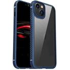 For iPhone 14 iPAKY Shockproof PC + TPU Protective Phone Case (Blue) - 1