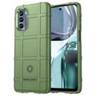 For Motorola Moto G62 5G Full Coverage Shockproof TPU Phone Case(Green) - 1