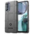 For Motorola Moto G62 5G Full Coverage Shockproof TPU Phone Case(Black) - 1