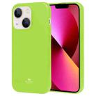 For iPhone 14 GOOSPERY JELLY Shockproof Soft TPU Case (Green) - 1