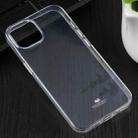 For iPhone 14 GOOSPERY JELLY Shockproof Soft TPU Case (Transparent) - 1