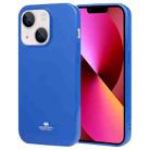 For iPhone 14 Plus GOOSPERY JELLY Shockproof Soft TPU Case (Blue) - 1
