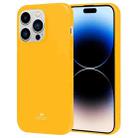 For iPhone 14 Pro GOOSPERY JELLY Shockproof Soft TPU Case(Orange) - 1