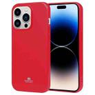 For iPhone 14 Pro Max GOOSPERY JELLY Shockproof Soft TPU Case (Red) - 1