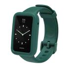 For Xiaomi Mi Band 7 Pro Silicone Adjustable Elastic Watch Band(Dark Green) - 1