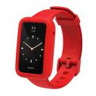 For Xiaomi Mi Band 7 Pro Silicone Adjustable Elastic Watch Band(Red) - 1