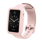 For Xiaomi Mi Band 7 Pro Silicone Adjustable Elastic Watch Band(Pink) - 1