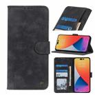 For iPhone 14 Pro Max Antelope Texture Leather Case (Black) - 1