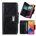 For iPhone 14 Pro Max 6 Card Slots Leather Phone Case (Black) - 1