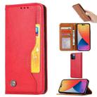 For iPhone 14 Pro Max Knead Skin Texture Leather Case (Red) - 1