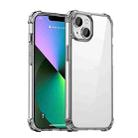 For iPhone 14 iPAKY Shockproof PC + TPU Protective Phone Case (Transparent) - 1