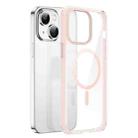 For iPhone 14 Plus DUX DUCIS Clin Mag Series Magsafe TPU Phone Case (Pink) - 1