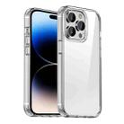 For iPhone 14 Pro Max iPAKY Shockproof PC + TPU Protective Phone Case (Transparent) - 1