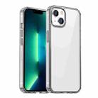 For iPhone 14 Plus iPAKY Shockproof PC + TPU Protective Phone Case (Transparent) - 1