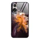 For Honor 50 Marble Pattern Glass Protective Phone Case(Typhoon) - 1