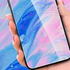 For Realme 7 Marble Pattern Glass Protective Phone Case(Water Waves) - 3