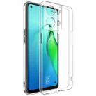 For OPPO Reno8 5G Global IMAK UX-10 Series Shockproof TPU Phone Case(Transparent) - 1