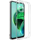 For Xiaomi Redmi Note 11E / Redmi 10 5G IMAK UX-10 Series Shockproof TPU Phone Case(Transparent) - 1