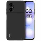 For Xiaomi Poco M4 5G IMAK UC-3 Series Shockproof Frosted TPU Phone Case(Black) - 1