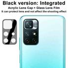 For Xiaomi Redmi Note 11 5G / Note 11T 5G imak High Definition Integrated Glass Lens Film Black Version - 2