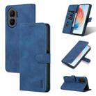 For Honor X40i AZNS Skin Feel Calf Texture Flip Leather Phone Case(Blue) - 1