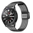 20mmFor Samsung Smart Watch Universal Seven-bead Stainless Steel Watch Band(Grey) - 1
