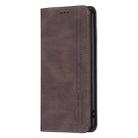 For OPPO A57 4G Magnetic RFID Blocking Anti-Theft Leather Phone Case(Brown) - 1