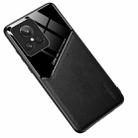 For Realme GT2 Explorer Master All-inclusive Leather + Organic Glass Phone Case(Black) - 1