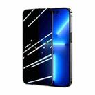 For iPhone 14 Plus JOYROOM 2.5D Screen Printing Full Screen Black Edge Privacy Tempered Glass Film - 1