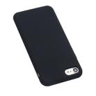 For iPhone SE 2022 / SE 2020 Shockproof Full Coverage Silicone Soft Protective Case(Black) - 6