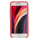 For iPhone SE 2022 / SE 2020 Shockproof Full Coverage Silicone Soft Protective Case(Red) - 3
