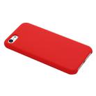 For iPhone SE 2022 / SE 2020 Shockproof Full Coverage Silicone Soft Protective Case(Red) - 5