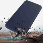 For iPhone SE 2022 / SE 2020 Shockproof Full Coverage Silicone Soft Protective Case(Dark Blue) - 3