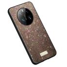 For Huawei Mate 50 SULADA Shockproof TPU + Handmade Leather Phone Case(Colorful) - 1