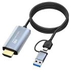 Z36 HDMI/M Male to USB-Type C/M Male HD Video Capture Card, Length: 2m - 1