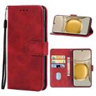 For Huawei Enjoy 50 Pro Leather Phone Case(Red) - 1