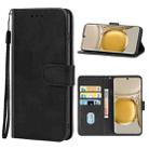 For Huawei Enjoy 50 Pro Leather Phone Case(Black) - 1