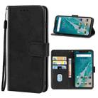 For Blackview BV9600 / BV9600 Pro Leather Phone Case(Black) - 1