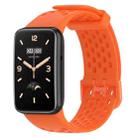 For Xiaomi Mi Band 7 Pro Breathable TPU Watch Band(Orange) - 1