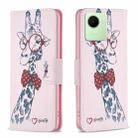 For Realme C30 Colored Drawing Pattern Leather Phone Case(Deer) - 1