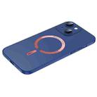 For iPhone 13 Cool Series Magsafe Magnetic Frosted PC Phone Case(Navy Blue) - 1