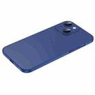 For iPhone 14 Plus Cool Series Frosted PC Phone Case (Navy Blue) - 1