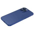 For iPhone 14 Pro Cool Series Frosted PC Phone Case(Navy Blue) - 1