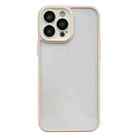 For iPhone 13 Skin Feel Acrylic TPU Phone Case(Pink) - 1