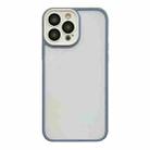 For iPhone 13 Skin Feel Acrylic TPU Phone Case(Sierra Blue) - 1