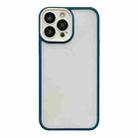 For iPhone 12 Skin Feel Acrylic TPU Phone Case(Royal Blue) - 1