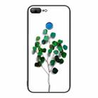 For Honor 9 Lite Colorful Painted Glass Phone Case(Sapling) - 1