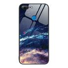 For Honor 9 Lite Colorful Painted Glass Phone Case(Starry Sky) - 1